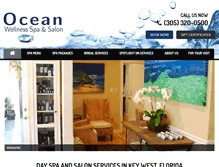 Tablet Screenshot of oceanspakeywest.com
